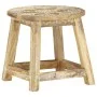 Handbemalter Hocker aus massivem Mangoholz, 38 x 38 x 35 cm von vidaXL, Küchenhocker - Ref: Foro24-287445, Preis: 71,11 €, Ra...
