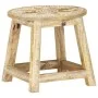 Handbemalter Hocker aus massivem Mangoholz, 38 x 38 x 35 cm von vidaXL, Küchenhocker - Ref: Foro24-287445, Preis: 71,11 €, Ra...
