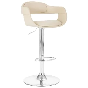 Weißer Küchenhocker aus Kunstleder von vidaXL, Küchenhocker - Ref: Foro24-287404, Preis: 124,55 €, Rabatt: %