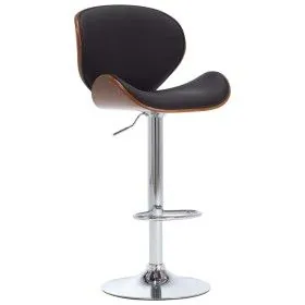 Küchenhocker aus schwarzem Kunstleder von vidaXL, Küchenhocker - Ref: Foro24-287409, Preis: 130,27 €, Rabatt: %