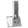 Stainless steel and silver tempered glass extractor hood 60 cm by vidaXL, Extractors - Ref: Foro24-51661, Price: 175,89 €, Di...