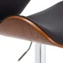 Black synthetic leather kitchen stool by vidaXL, Kitchen stools - Ref: Foro24-287409, Price: 130,27 €, Discount: %