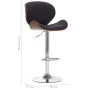 Black synthetic leather kitchen stool by vidaXL, Kitchen stools - Ref: Foro24-287409, Price: 130,27 €, Discount: %