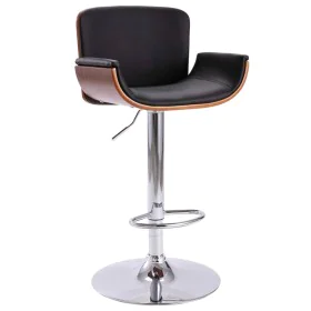 Schwarzer Küchenhocker aus Kunstleder von vidaXL, Küchenhocker - Ref: Foro24-287375, Preis: 162,30 €, Rabatt: %