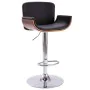 Schwarzer Küchenhocker aus Kunstleder von vidaXL, Küchenhocker - Ref: Foro24-287375, Preis: 162,27 €, Rabatt: %
