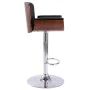 Schwarzer Küchenhocker aus Kunstleder von vidaXL, Küchenhocker - Ref: Foro24-287375, Preis: 162,27 €, Rabatt: %
