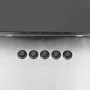 Stainless steel and silver tempered glass extractor hood 60 cm by vidaXL, Extractors - Ref: Foro24-51661, Price: 175,89 €, Di...