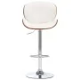 Taburete de cocina cuero sintético blanco de vidaXL, Taburetes de cocina - Ref: Foro24-287410, Precio: 152,47 €, Descuento: %