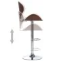 Taburete de cocina cuero sintético blanco de vidaXL, Taburetes de cocina - Ref: Foro24-287410, Precio: 152,47 €, Descuento: %