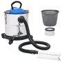 Ash vacuum cleaner HEPA filter 1200 W 20 L stainless steel by vidaXL, Vacuum cleaners - Ref: Foro24-147679, Price: 68,01 €, D...
