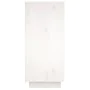 Massiver Kiefernholzschrank in Weiß 60x34x75 cm von vidaXL, Sideboards - Ref: Foro24-813346, Preis: 83,54 €, Rabatt: %