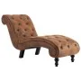 Brown faux suede leather daybed by vidaXL, Daybeds - Ref: Foro24-248607, Price: 277,10 €, Discount: %