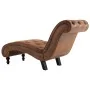 Brown faux suede leather daybed by vidaXL, Daybeds - Ref: Foro24-248607, Price: 277,10 €, Discount: %