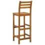 Küchenhocker 4 Einheiten aus massivem Akazienholz von vidaXL, Gartenstühle - Ref: Foro24-310286, Preis: 282,63 €, Rabatt: %