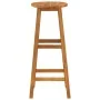 Kitchen stools, set of 4, made of solid acacia wood. by vidaXL, Garden chairs - Ref: Foro24-310285, Price: 167,25 €, Discount: %