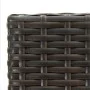 Küchenhocker 4 Einheiten braunes synthetisches Rattan von vidaXL, Gartenstühle - Ref: Foro24-313454, Preis: 181,81 €, Rabatt: %