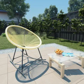 Acapulco garden chair in synthetic beige rattan by vidaXL, Garden chairs - Ref: Foro24-313140, Price: 116,22 €, Discount: %