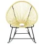Silla de jardín Acapulco ratán sintético beige de vidaXL, Sillas de jardín - Ref: Foro24-313140, Precio: 116,74 €, Descuento: %
