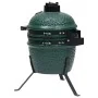 Green ceramic Kamado 2-in-1 smoker barbecue 56 cm by vidaXL, Barbecues - Ref: Foro24-316094, Price: 250,71 €, Discount: %