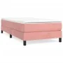 Cama box spring con colchón terciopelo rosa 80x200 cm de vidaXL, Camas y somieres - Ref: Foro24-3144302, Precio: 240,75 €, De...
