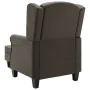 Taupe gray fabric armchair with footrest stool by vidaXL, Armchairs - Ref: Foro24-320159, Price: 276,90 €, Discount: %
