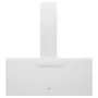 Steel and white tempered glass wall extractor hood 90 cm by vidaXL, Extractors - Ref: Foro24-51674, Price: 233,89 €, Discount: %