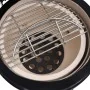 Barbacoa 2 en 1 ahumadora Kamado de cerámica negro 56 cm de vidaXL, Barbacoas - Ref: Foro24-316093, Precio: 259,33 €, Descuen...
