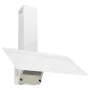 Steel and white tempered glass wall extractor hood 90 cm by vidaXL, Extractors - Ref: Foro24-51674, Price: 233,89 €, Discount: %
