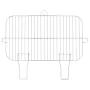 Holzkohlegrill mit schwarzen Stahlrädern von vidaXL, Grillen - Ref: Foro24-315386, Preis: 71,62 €, Rabatt: %