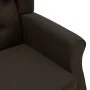Dunkelbrauner Stoffsessel mit Fußhocker von vidaXL, Sessel - Ref: Foro24-320156, Preis: 238,48 €, Rabatt: %