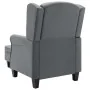 Sessel mit Fußhocker aus hellgrauem Stoff von vidaXL, Sessel - Ref: Foro24-320151, Preis: 302,16 €, Rabatt: %