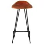 Küchenbarhocker 4 Einheiten braunes Echtleder von vidaXL, Küchenhocker - Ref: Foro24-320644, Preis: 214,33 €, Rabatt: %
