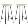 Kitchen stools, 2 units, solid mango wood by vidaXL, Kitchen stools - Ref: Foro24-320647, Price: 148,83 €, Discount: %