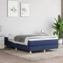 Blue fabric bed frame 120x200 cm by vidaXL, Beds and slatted bases - Ref: Foro24-3120604, Price: 102,75 €, Discount: %