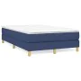 Blue fabric bed frame 120x200 cm by vidaXL, Beds and slatted bases - Ref: Foro24-3120604, Price: 102,75 €, Discount: %