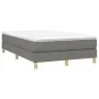 Dark gray fabric bed frame 120x200 cm by vidaXL, Beds and slatted bases - Ref: Foro24-3120599, Price: 97,93 €, Discount: %