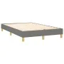 Estructura de cama de tela gris oscuro 120x200 cm de vidaXL, Camas y somieres - Ref: Foro24-3120599, Precio: 97,79 €, Descuen...
