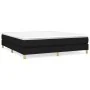 Estructura de cama de tela gris claro 160x200 cm de vidaXL, Camas y somieres - Ref: Foro24-3120624, Precio: 107,38 €, Descuen...