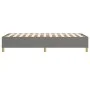 Dunkelgrauer Stoffbettrahmen 80x200 cm von vidaXL, Betten und Lattenroste - Ref: Foro24-3120914, Preis: 106,37 €, Rabatt: %