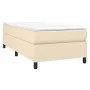 Cream fabric bed frame 80x200 cm by vidaXL, Beds and slatted bases - Ref: Foro24-3120819, Price: 79,23 €, Discount: %