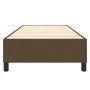 Estructura de cama de tela marrón 90x200 cm de vidaXL, Camas y somieres - Ref: Foro24-3120833, Precio: 97,62 €, Descuento: %