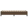 Estructura de cama de tela marrón 90x200 cm de vidaXL, Camas y somieres - Ref: Foro24-3120833, Precio: 97,62 €, Descuento: %