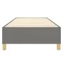 Estructura de cama de tela gris oscuro 100x200 cm de vidaXL, Camas y somieres - Ref: Foro24-3120938, Precio: 96,85 €, Descuen...