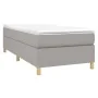 Light gray fabric bed frame 80x200 cm by vidaXL, Beds and slatted bases - Ref: Foro24-3120913, Price: 92,66 €, Discount: %