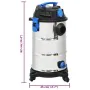 Silberner Nass- und Trockensauger 1200 W 30 L von vidaXL, Staubsauger - Ref: Foro24-152916, Preis: 110,47 €, Rabatt: %