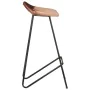 Küchenhocker 4 Einheiten braunes Echtleder von vidaXL, Küchenhocker - Ref: Foro24-320646, Preis: 170,08 €, Rabatt: %