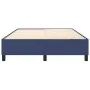 Blue fabric bed frame 140x190 cm by vidaXL, Beds and slatted bases - Ref: Foro24-3120860, Price: 110,11 €, Discount: %