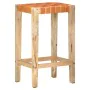 Barhocker 2 Stück echtes braunes Leder 75 cm von vidaXL, Küchenhocker - Ref: Foro24-321830, Preis: 129,09 €, Rabatt: %