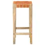 Barhocker 2 Stück echtes braunes Leder 75 cm von vidaXL, Küchenhocker - Ref: Foro24-321830, Preis: 129,09 €, Rabatt: %