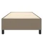 Taupe gray fabric bed frame 80x200 cm by vidaXL, Beds and slatted bases - Ref: Foro24-3120818, Price: 105,81 €, Discount: %